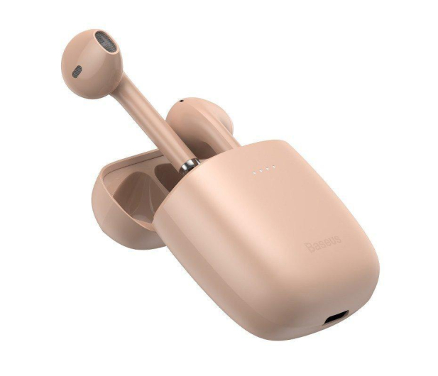 BASEUS Encok W04 Pro, ladowanie indukcyjne, Rózowe - 1381635 - zdjęcie 2